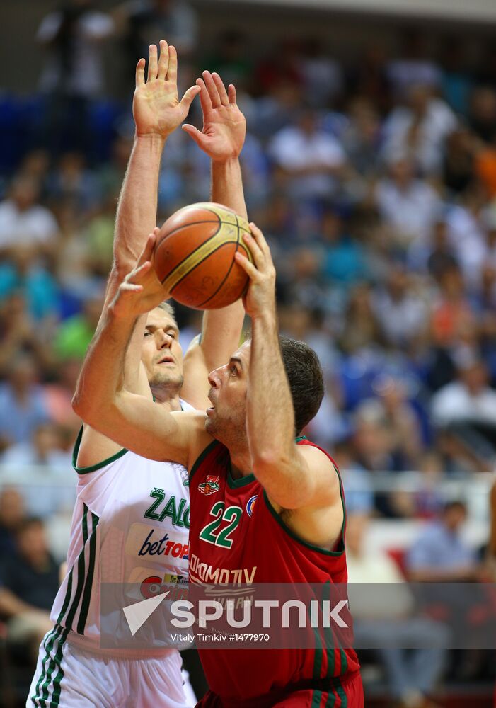 Basketball. VTB United League. Lokomotiv-Kuban vs. Žalgiris