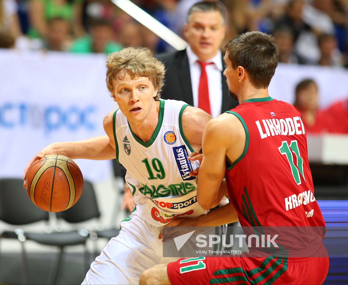 Basketball. VTB United League. Lokomotiv-Kuban vs. Žalgiris