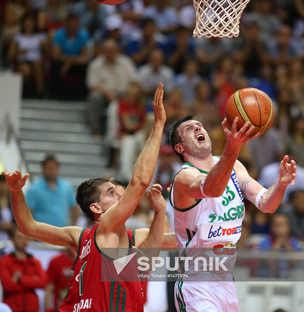 Basketball. VTB United League. Lokomotiv-Kuban vs. Žalgiris