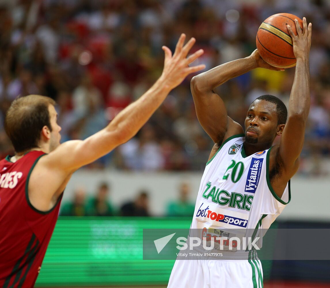 Basketball. VTB United League. Lokomotiv-Kuban vs. Žalgiris