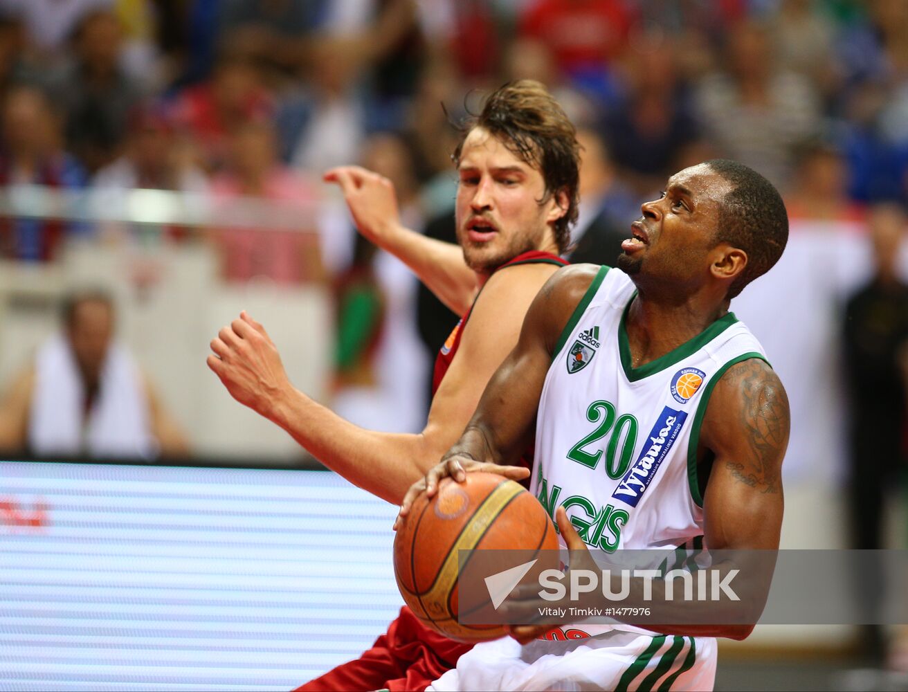 Basketball. VTB United League. Lokomotiv-Kuban vs. Žalgiris