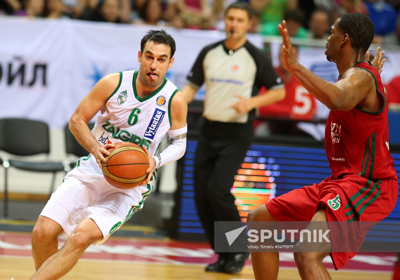 Basketball. VTB United League. Lokomotiv-Kuban vs. Žalgiris