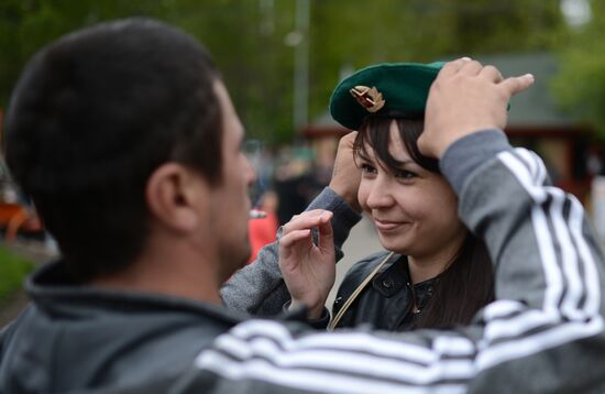 Borderguard Day celebrations in Novosibirsk