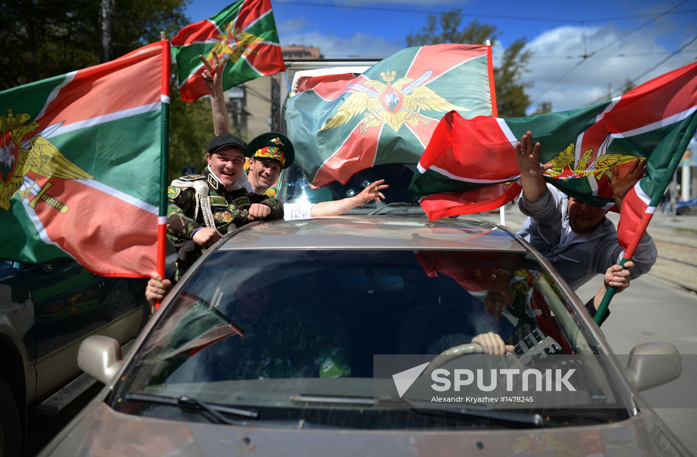 Borderguard Day celebrations in Novosibirsk