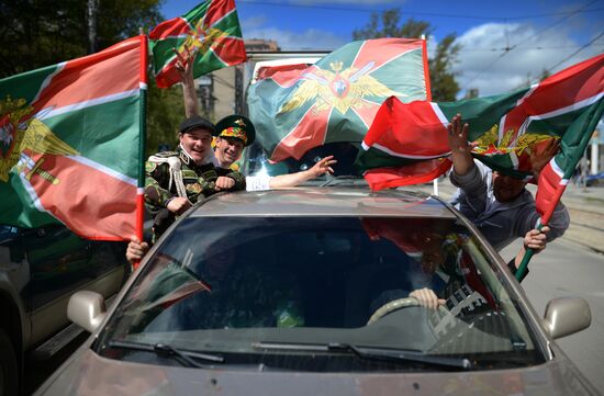 Borderguard Day celebrations in Novosibirsk