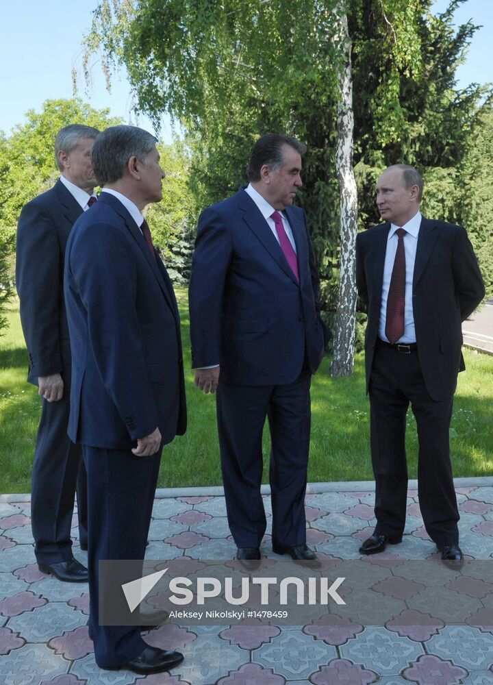 Vladimir Putin's working visit to Kyrgyzstan