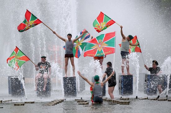 Celebration of Border Guard's Day in Moscow