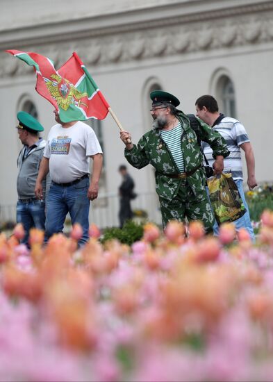 Celebration of Border Guard's Day in Moscow