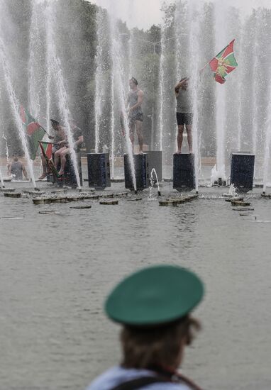 Celebration of Border Guard's Day in Moscow