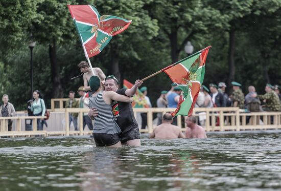 Celebration of Border Guard's Day in Moscow