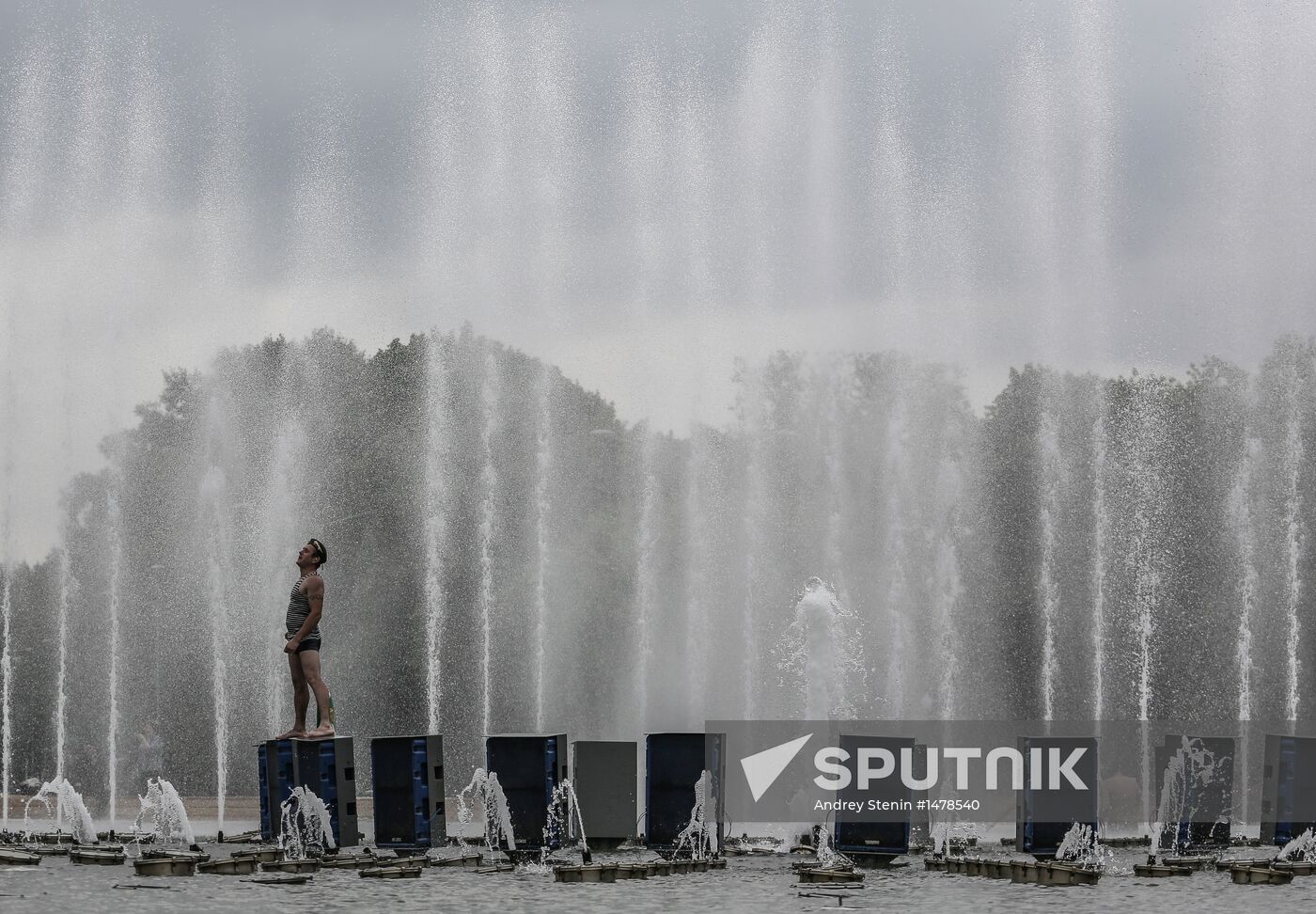 Celebration of Border Guard's Day in Moscow