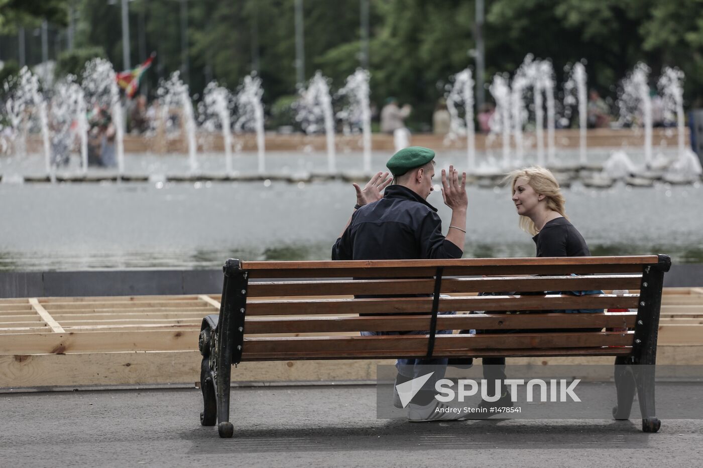 Celebration of Border Guard's Day in Moscow