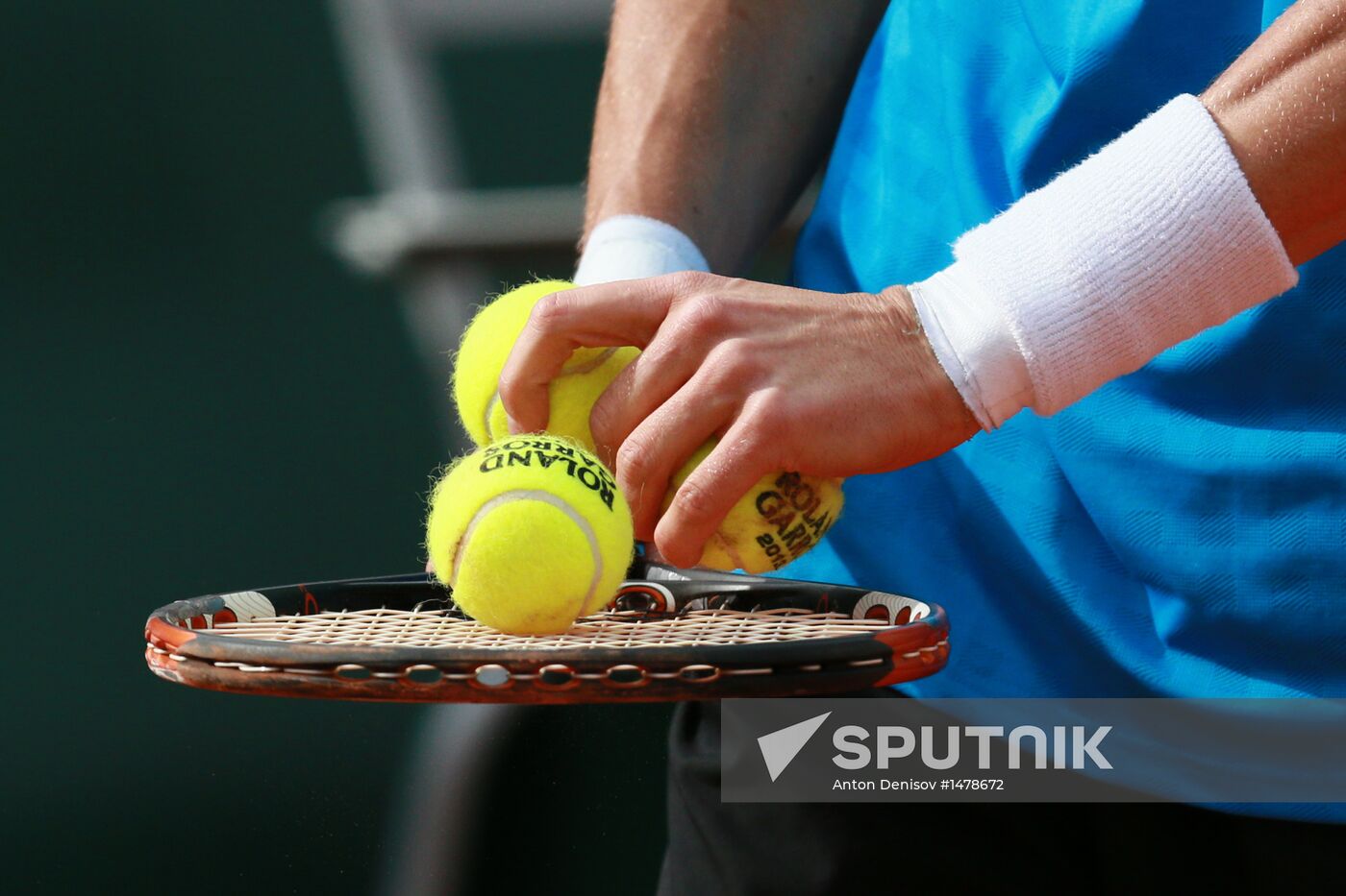 Tennis. 2013 Roland Garros. Day Three