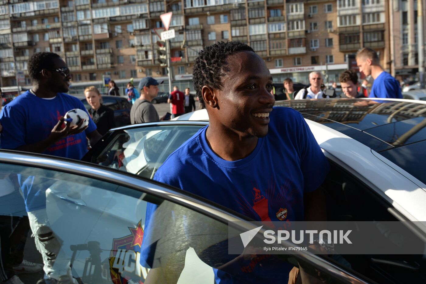 Honoring PFC CSKA Moscow - Russian Football Champions