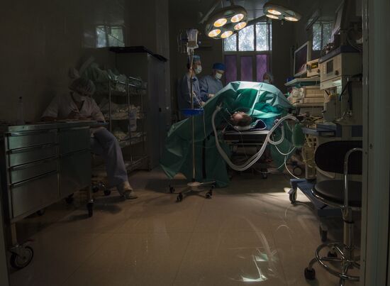 Operation at Sechenov Medical University Urology Clinic