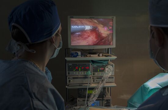 Operation at Sechenov Medical University Urology Clinic