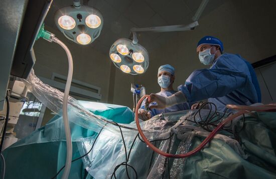 Operation at Sechenov Medical University Urology Clinic