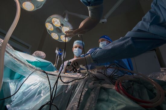 Operation at Sechenov Medical University Urology Clinic