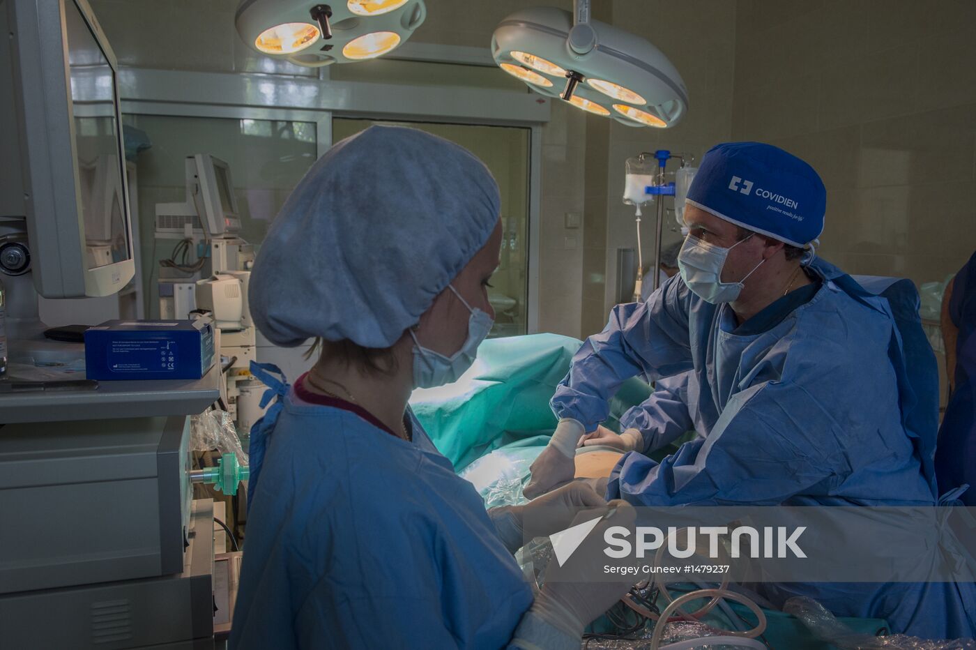 Operation at Sechenov Medical University Urology Clinic