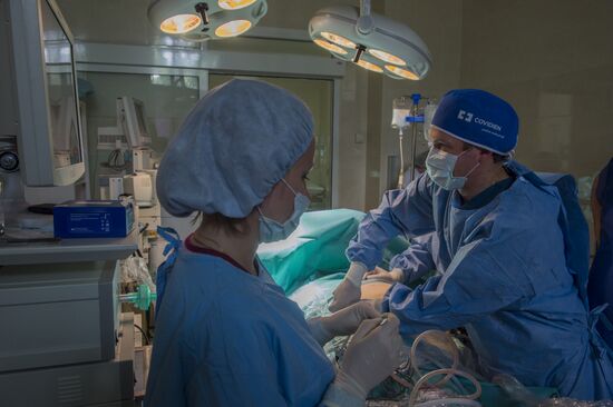 Operation at Sechenov Medical University Urology Clinic