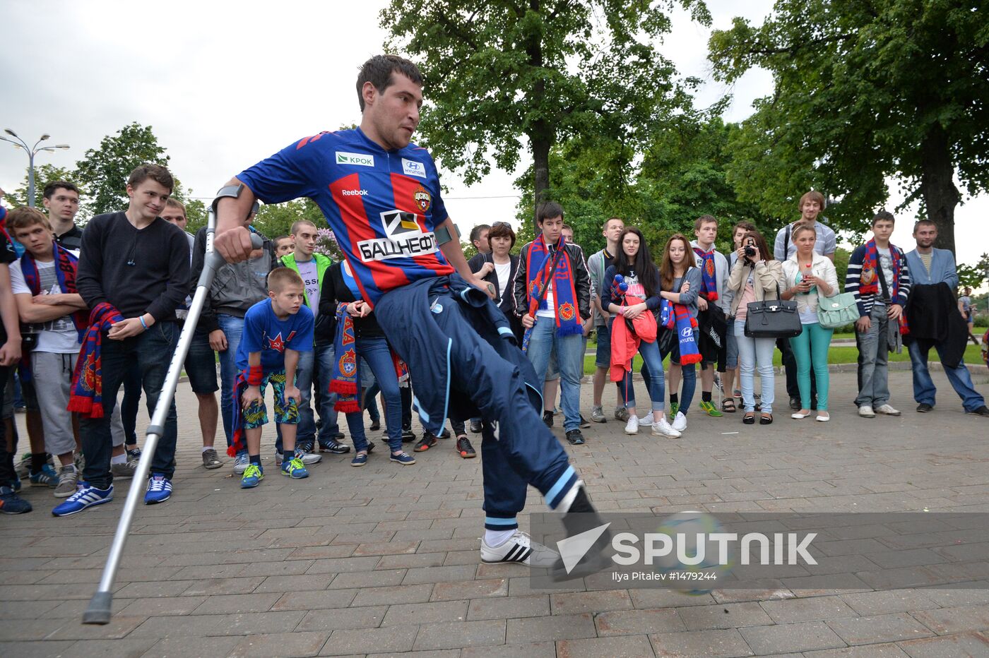 Honoring PFC CSKA Moscow - Russian Football Champions