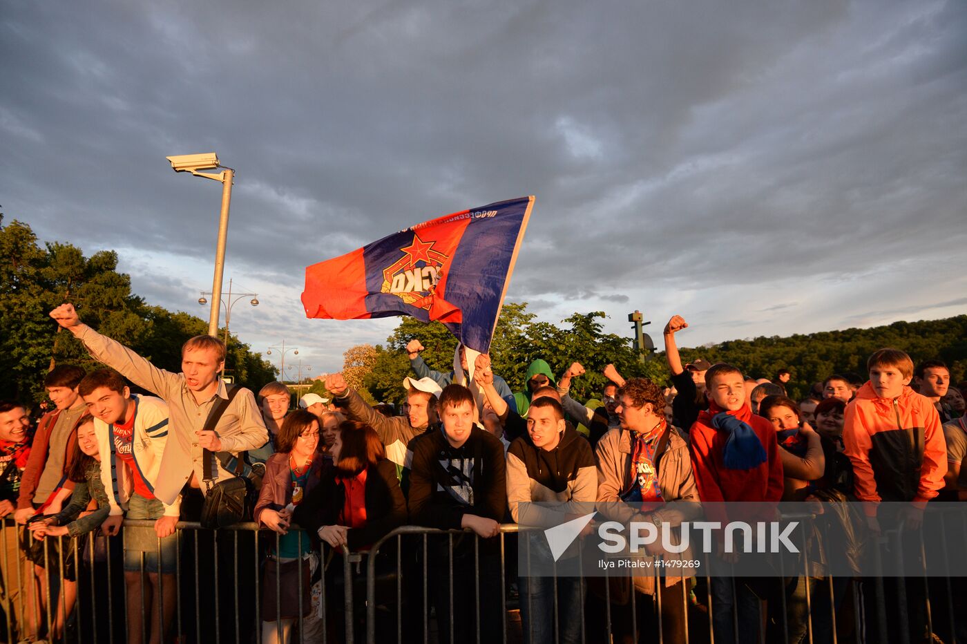 Honoring PFC CSKA Moscow - Russian Football Champions