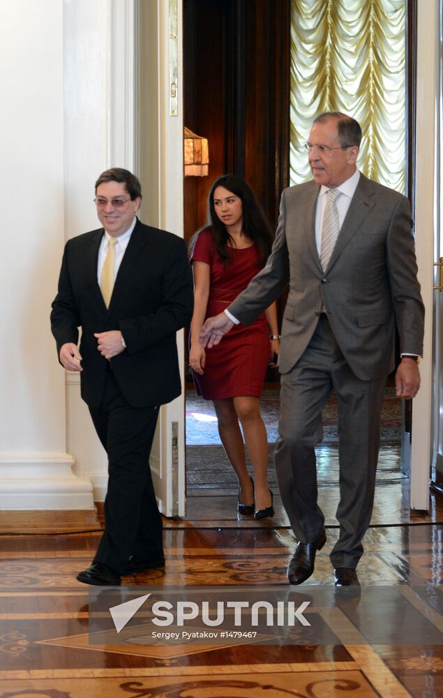 Russian, Cuban Foreign Ministers meet
