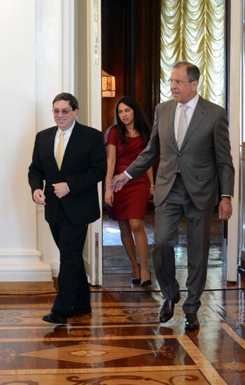 Russian, Cuban Foreign Ministers meet