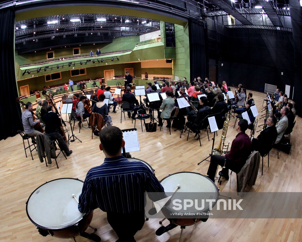 Eugene Onegin opera rehearsed at Primorsky Theater