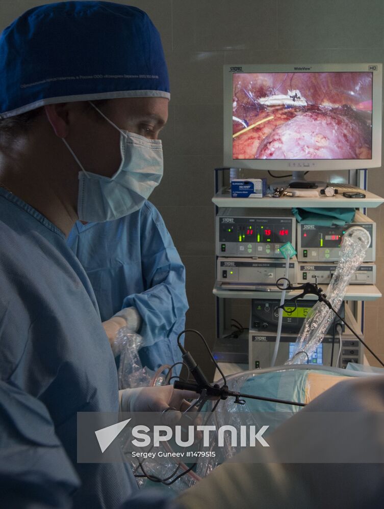 Operation at Sechenov Medical University Urology Clinic