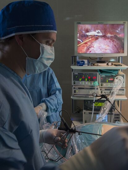 Operation at Sechenov Medical University Urology Clinic