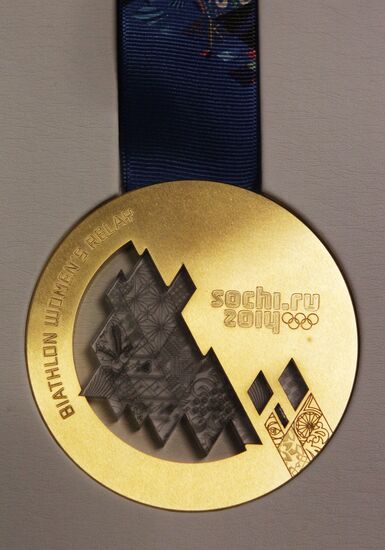 2014 Winter Olympics medals unveiled
