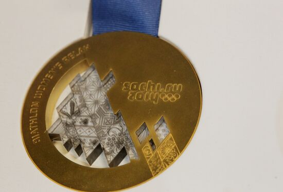 2014 Winter Olympics medals unveiled