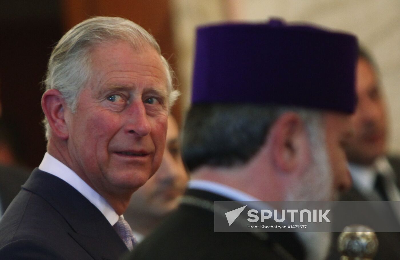 Prince Charles visits Armenia