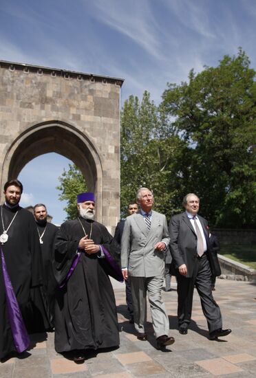 Prince Charles visits Armenia