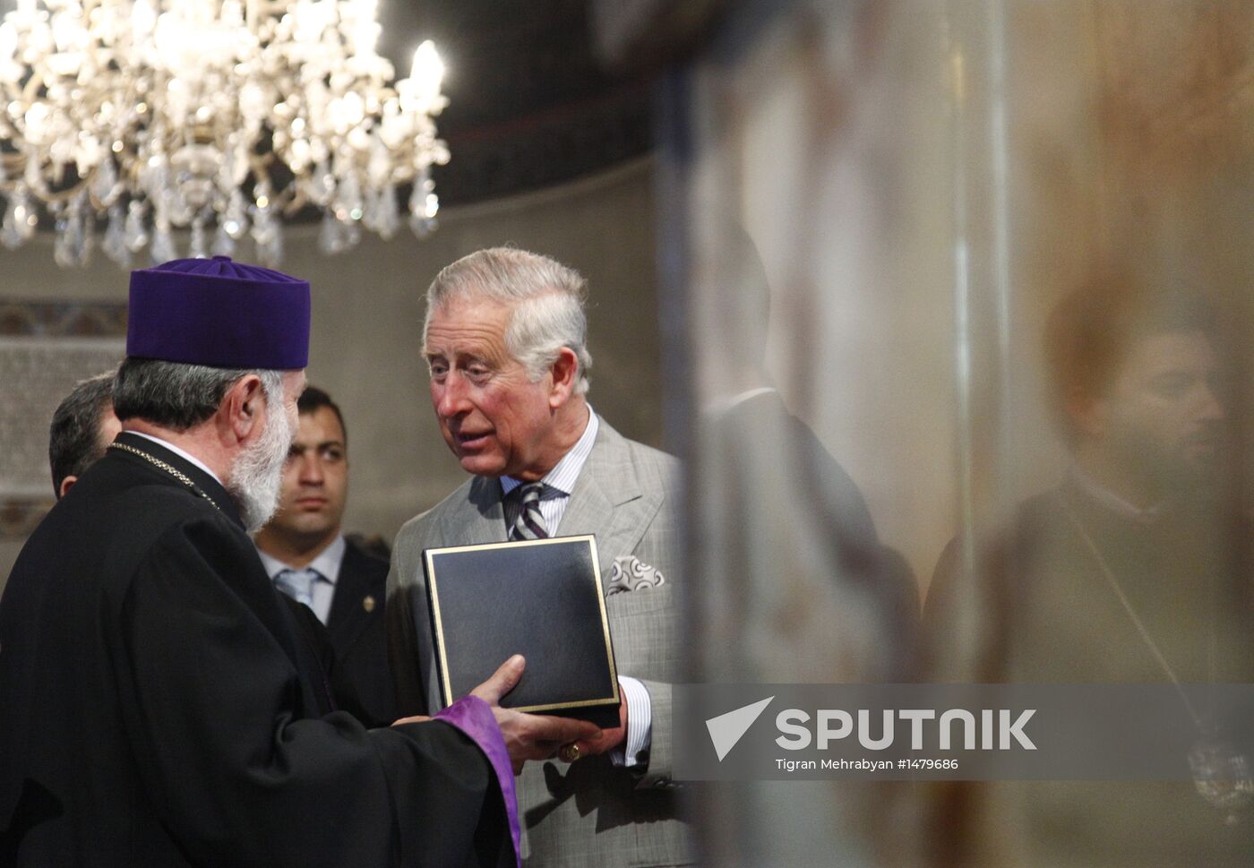 Prince Charles visits Armenia