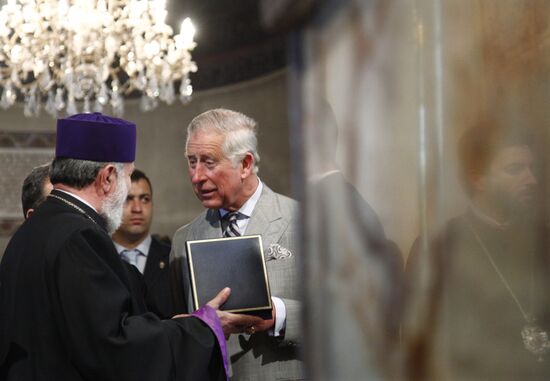 Prince Charles visits Armenia