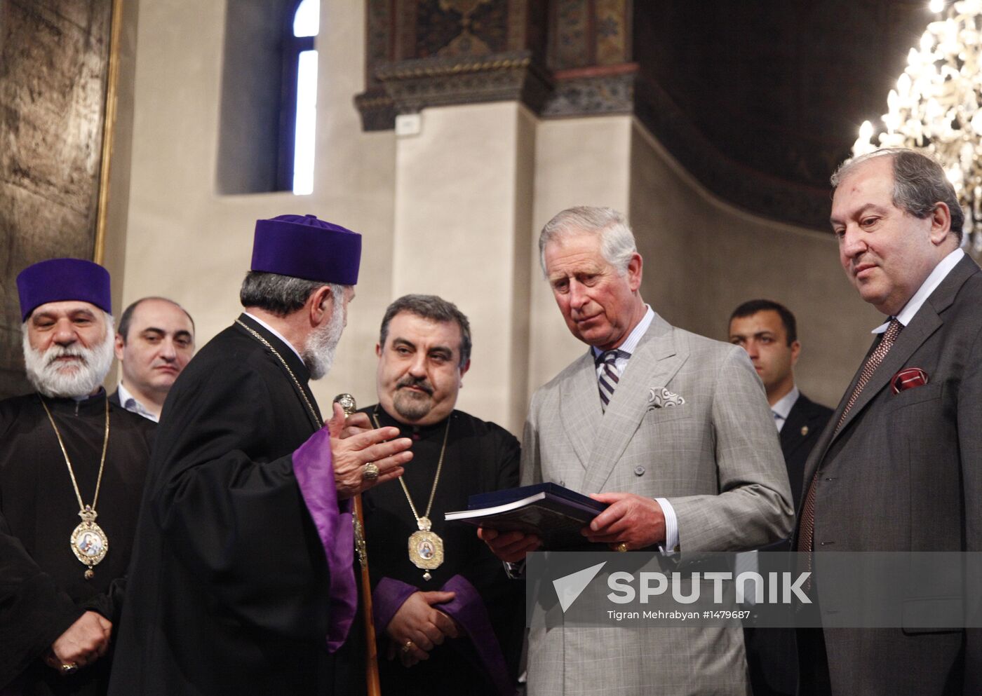 Prince Charles visits Armenia