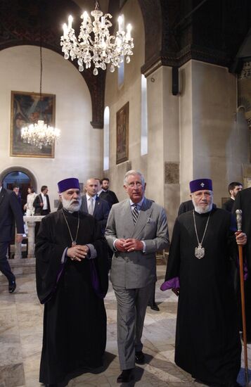 Prince Charles visits Armenia