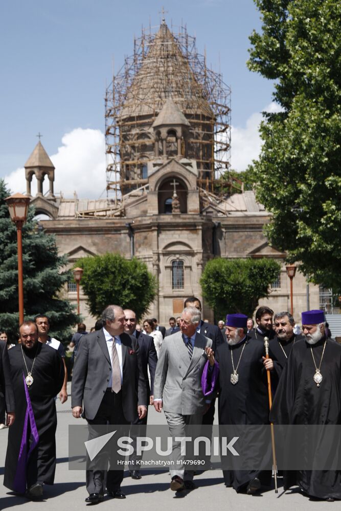 Prince Charles visits Armenia