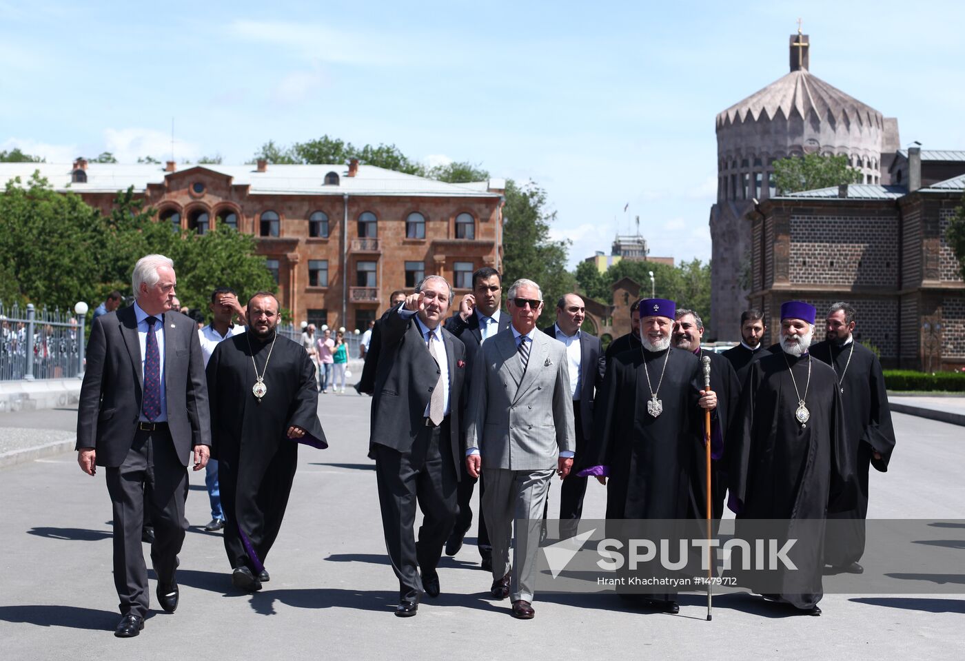 Prince Charles visits Armenia