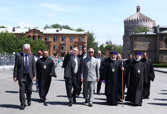 Prince Charles visits Armenia