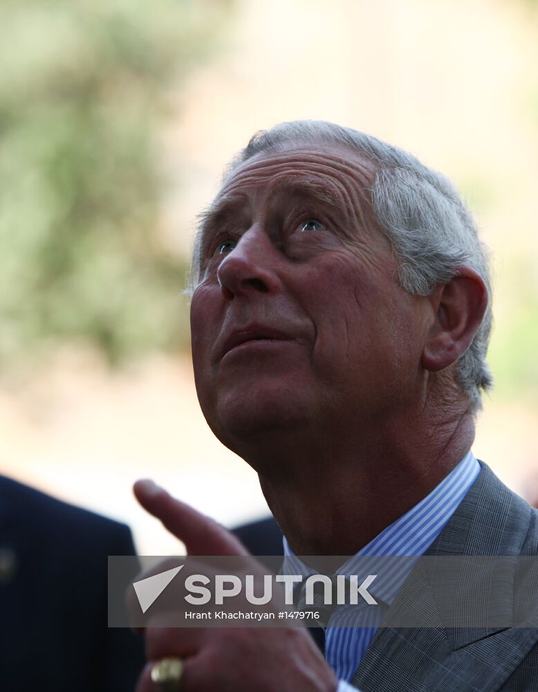 Prince Charles visits Armenia