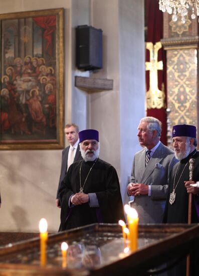 Prince Charles visits Armenia