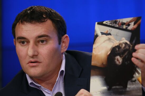 Press conference by Tsarnaev brothers' and Todashev's relatives
