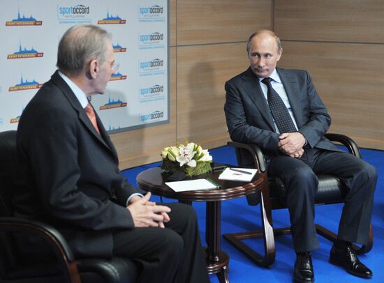 President Vladimir Putin visits St.Petersburg