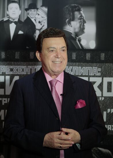 Presentation of new Iosif Kobzon video "Cherry Rose"