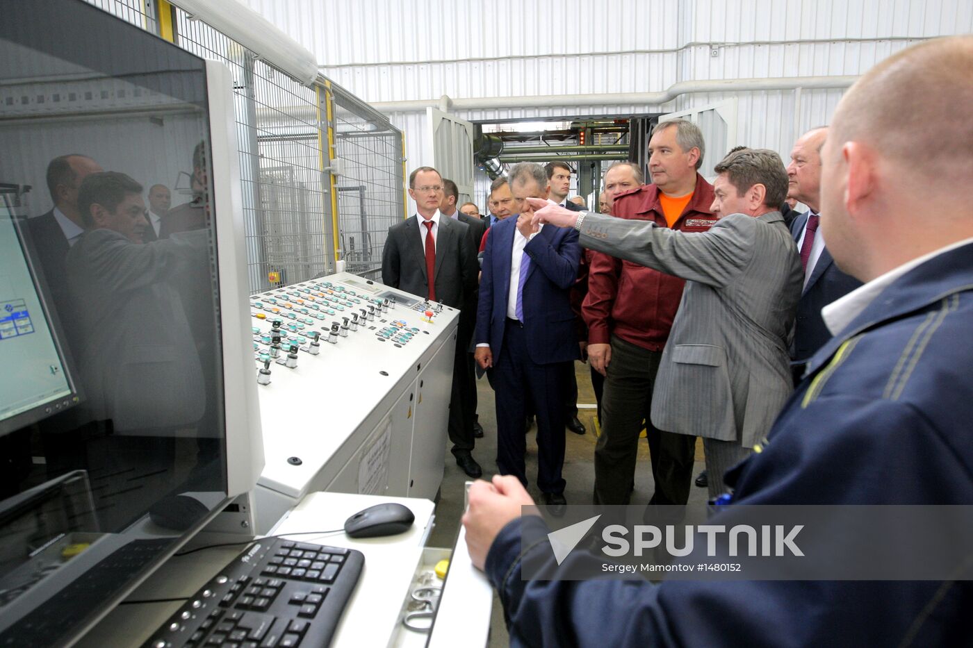 Dmitry Rogozin on working visit to Izhevsk