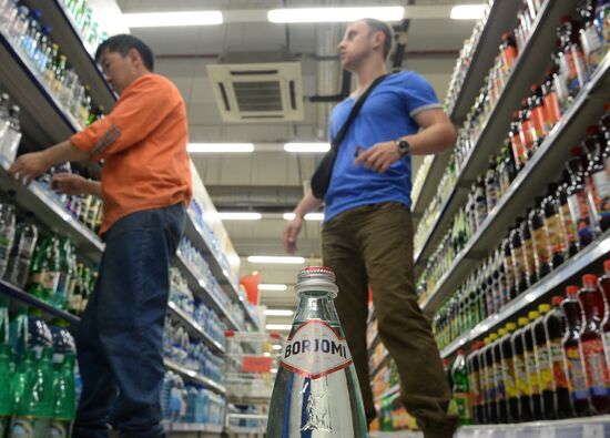 Borjomi mineral water enters Moscow retail network