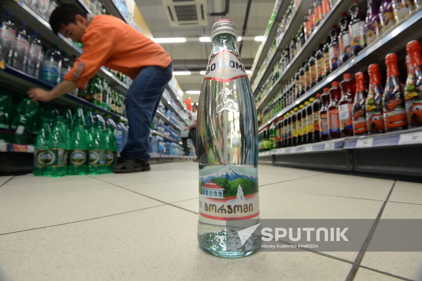 Borjomi mineral water enters Moscow retail network